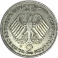 ФРГ 2 марки 1973 год - Теодор Хойс (F)