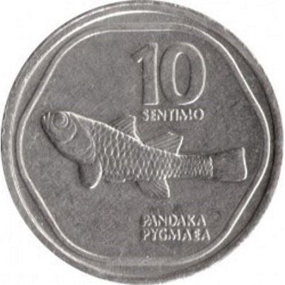 Филиппины 10 сентимо 1988 год