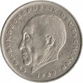 ФРГ 2 марки 1979 год - Конрад Аденауэр. 20 лет Федеративной Республике (1949-1969) (F)