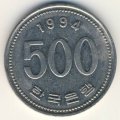 Южная Корея 500 вон 1994 год
