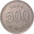 Южная Корея 500 вон 1994 год