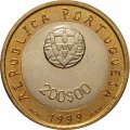 Португалия 200 эскудо 1999 год - ЮНИСЕФ