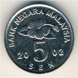 Малайзия 5 сен 2002 год