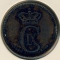 Дания 2 эре 1887 год