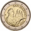 Сан-Марино 2 евро 2021 год - Святой Марин