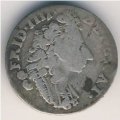 Дания 8 скиллингов 1711 год