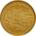 Непал 1 рупия 2007 год - UNC