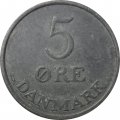 Дания 5 эре 1959 год