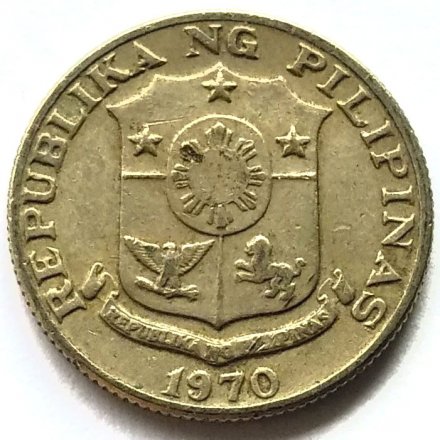 Филиппины 10 сентимо 1970 год
