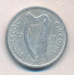 Ирландия 1 шиллинг 1928 год