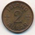 Исландия 2 эйре 1942 год