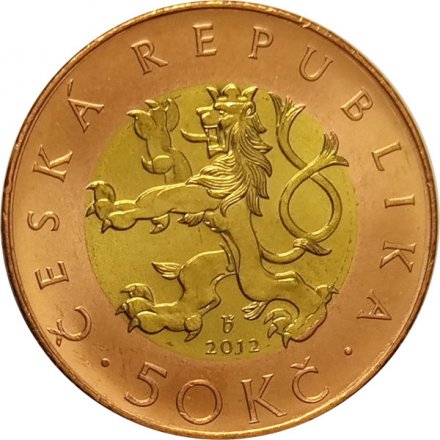 Чехия 50 крон 2012 год - Прага