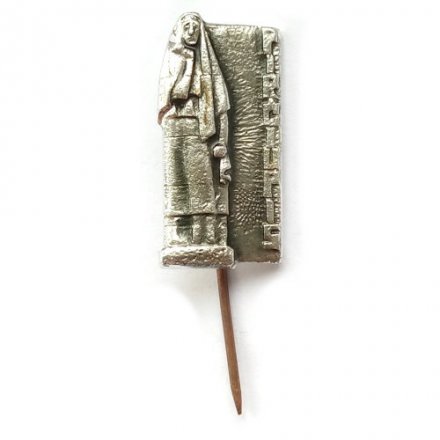 Значок-иголка Пирчюпис. Pirčiupis. Деревня в Литве. Монумент Матери. ВОВ