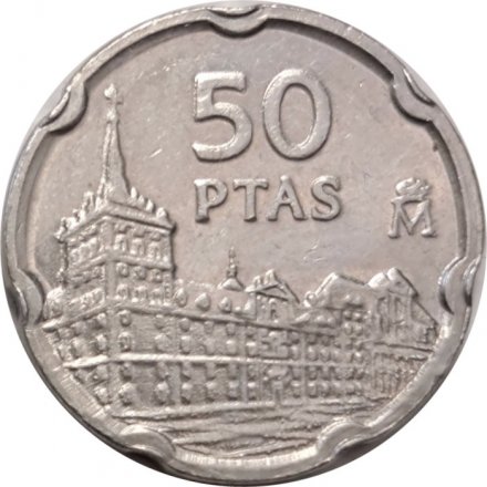 Испания 50 песет 1997 год - Хуан Баутиста де Эррера