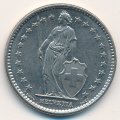 Швейцария 2 франка 1978 год