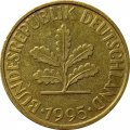 ФРГ 10 пфеннигов 1995 год - F