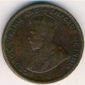 Цейлон 1 цент 1920 год