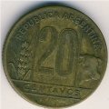 Аргентина 20 сентаво 1947 год