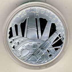 Соломоновы острова 25 долларов 2008 год