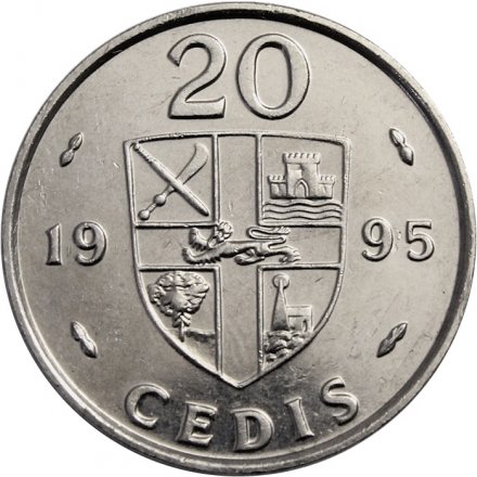 Гана 20 седи 1995 год - Каури