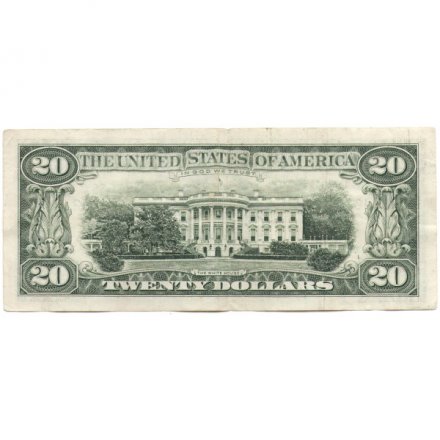 США 20 долларов 1995 год - L - VF