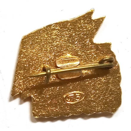 Значок 25 лет КО (Красный Октябрь). Ленинград