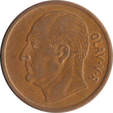 Норвегия 5 эре 1961 год - Лось
