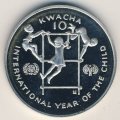 Замбия 10 квача 1980 год