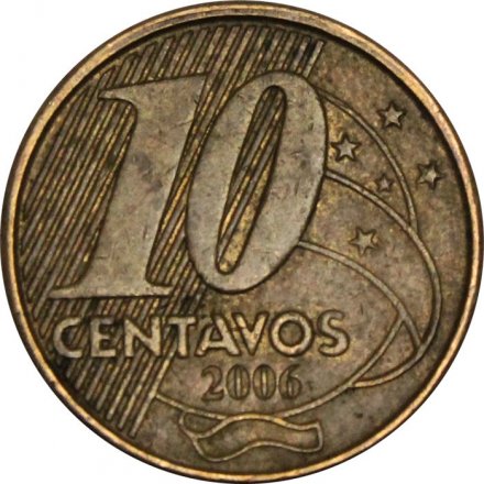 Бразилия 10 сентаво 2006 год - Педру I