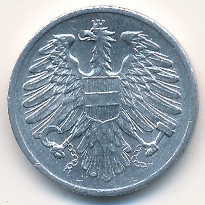 Австрия 2 гроша 1975 год