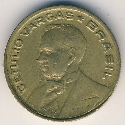 Бразилия 20 сентаво 1945 год