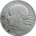 Польша 5 злотых 1934 год - Королева Ядвига