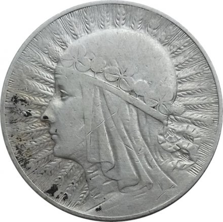 Польша 5 злотых 1934 год - Королева Ядвига