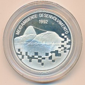 Бразилия 2000 крузейро 1992 год