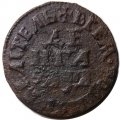 Денга 1704 год (Повелитель) Пётр I (1699 - 1725) - VF