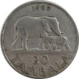 Малави 20 тамбал 1989 год
