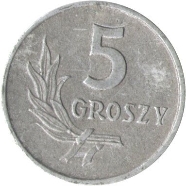 Польша 5 грошей 1961 год