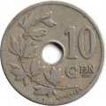 Бельгия 10 сантимов 1905 год BELGIE