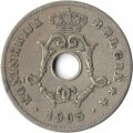 Бельгия 10 сантимов 1905 год BELGIE