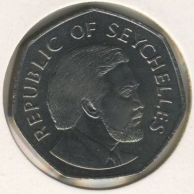 Сейшелы 5 рупий 1976 год