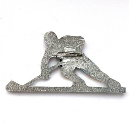 Значок. Спорт Хоккей. Хоккеист