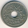 Тунис 10 сантимов 1918 год