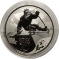 Россия 3 рубля 2014 год - Сочи 2014. Следж хоккей на льду (цветная)