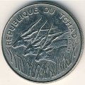 Чад 100 франков 1978 год