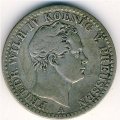 Пруссия 1/6 талера 1847 год