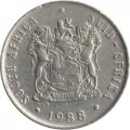 ЮАР 10 центов 1988 год