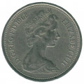 Великобритания 5 новых пенсов 1968 год