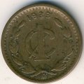 Мексика 1 сентаво 1933 год
