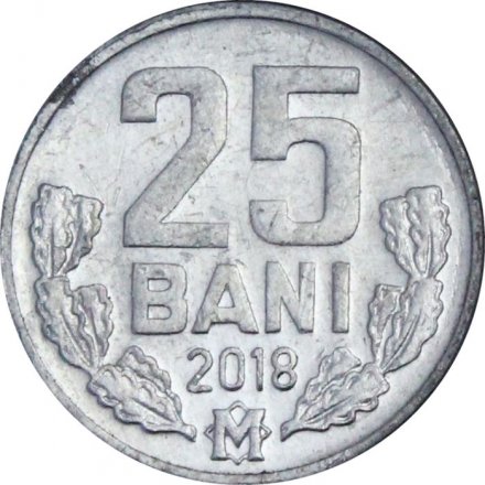 Молдавия 25 бани 2018