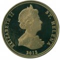 Остров Святой Елены 25 пенсов 2013 - Морская жизнь - Черепаха